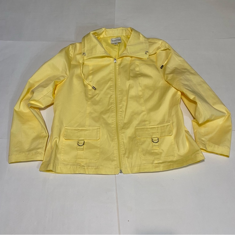 Studio Works Sunny Yellow Utility Jacket